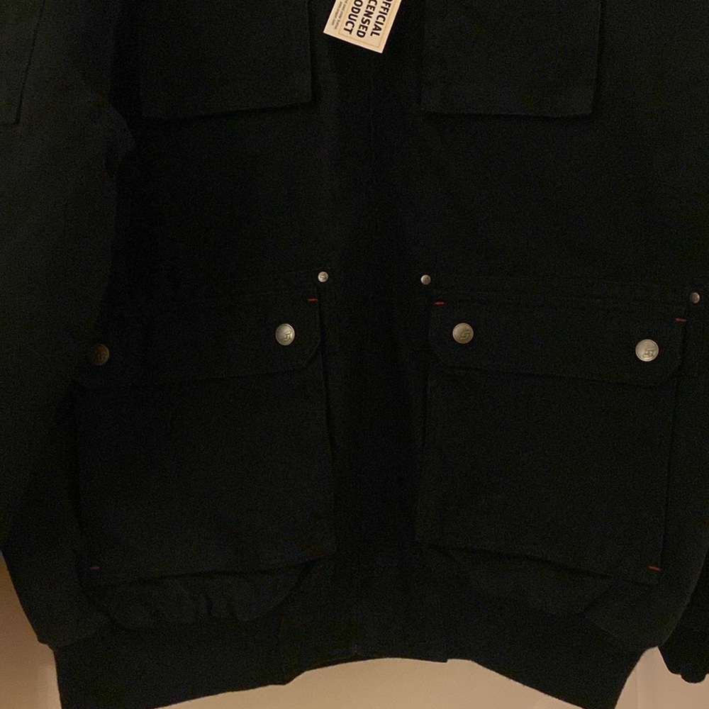 Snap-On Tools Black Winter Coat Jacket Utility Po… - image 3